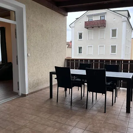 Dein Zuhause In Passau, Modern, Zentral, Parkplatz, Kueche, Terasse Apartment Exterior photo